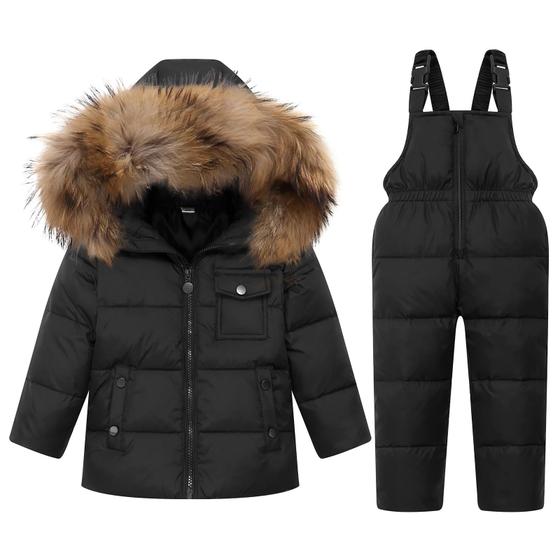 Imagem de Snowsuit Jiamy Kids Winter Buffer, jaqueta e calça de neve 5-6Y