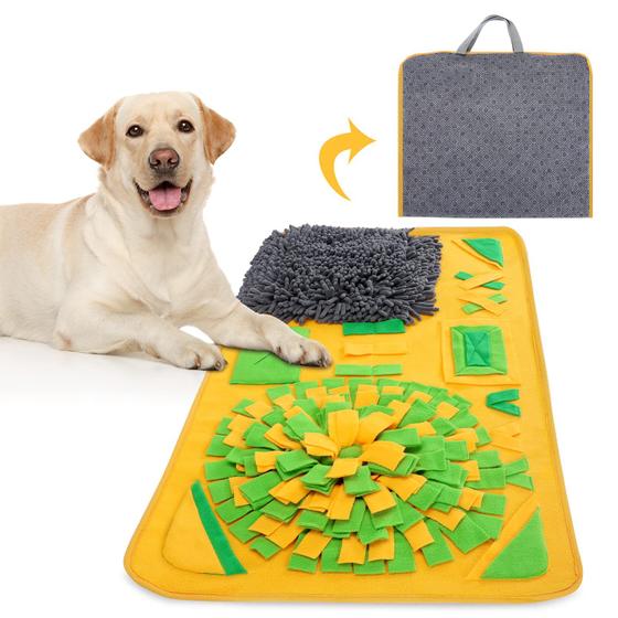 Imagem de Snuffle Mat Tikaton para cães, brinquedo de quebra-cabeça, jogo interativo