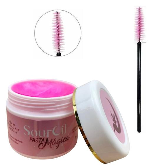 Sobrancelha Gel Modelador Sourcil Pasta Magica Nutriçao e escovinha Kit profissional Serum Menor preço em Sobrancelha Gel Modelador Sourcil Pasta Magica Nutriçao e escovinha Kit profissional Serum