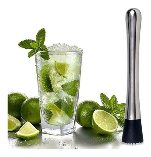 Imagem de Socador Macerador De Inox Bar Caipirinha Amassador Frutas