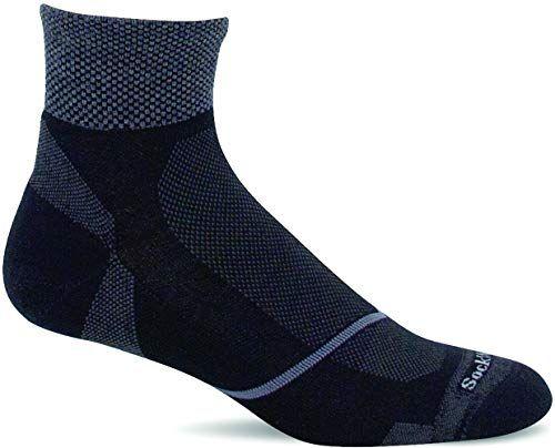 Imagem de Sockwell Men's Pulse Quarter Firm Compression Sock, Preto 