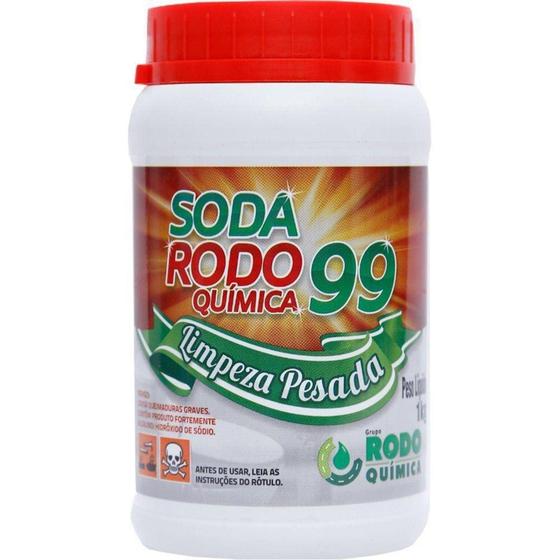 Imagem de Soda Cáustica 99 - 1kg - Rodoquimica - Rodo Química