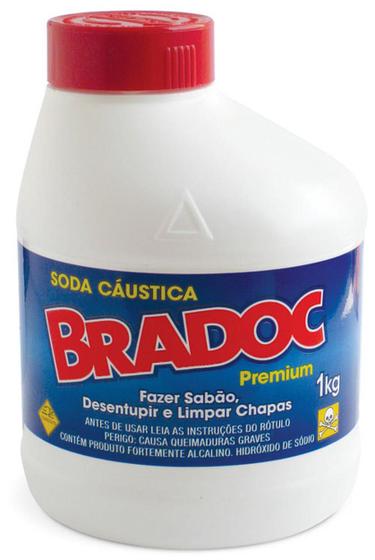 Imagem de SODA CAUSTICA BRADOC 1 kg - NOBEL
