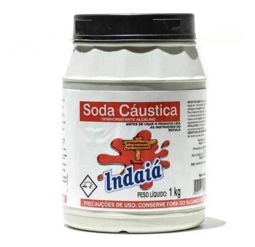 Imagem de Soda Cáustica Indaiá Escamada 1kg