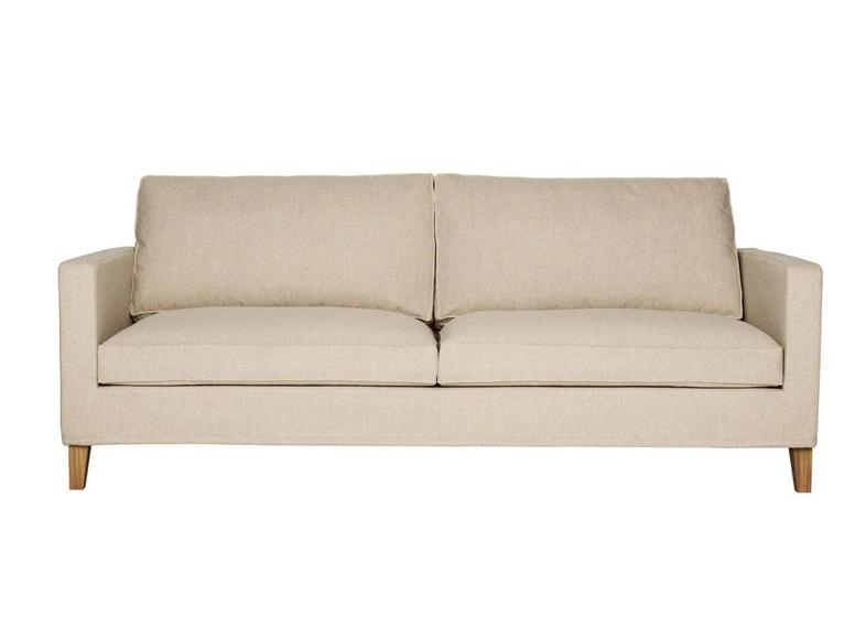 Sofá 2 Lugares Revestimento em Sarja MON165 SOFÁ DIRETO DA FÁBRICA