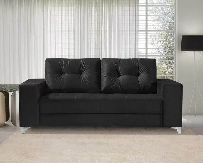 Sofá 3 Lugares 198cm Topázio Nabas Nabas Estofados Sofás Magazine