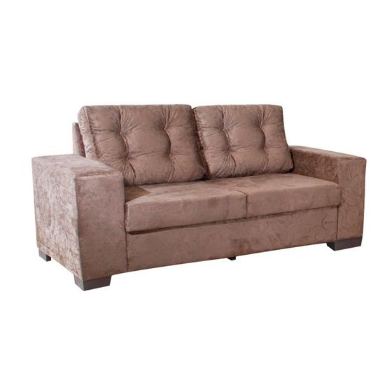 Sofá 3 Lugares Estrutura de Pinus e Eucalipto Maceio Finezzi Sofá 3