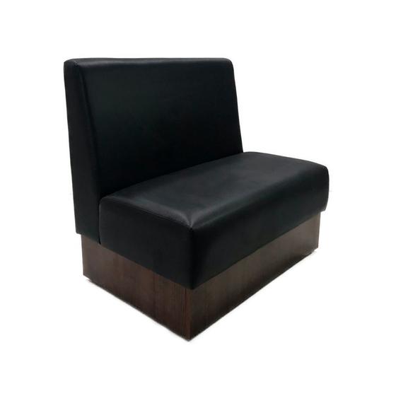 Sofá Booth Slim 1,20m Estofado D28 para Bares e Restaurantes Liso
