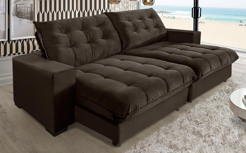 Sofá Califórnia Molas Ensacadas e Pillow Top 2,10m Café é ruim? Sofá Califórnia Molas Ensacadas e Pillow Top 2,10m Café é boa?