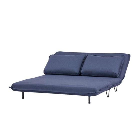Sofá-Cama 2 Lugares Casal Bergamo Azul Jeans é boa?