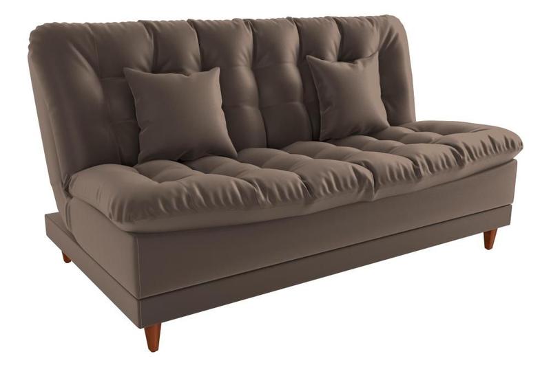 Imagem de Sofá Cama 3 lugares 185cm Duda Marrom Matrix