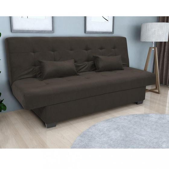 Imagem de Sofá Cama 3 Lugares 186cm Laila Matrix