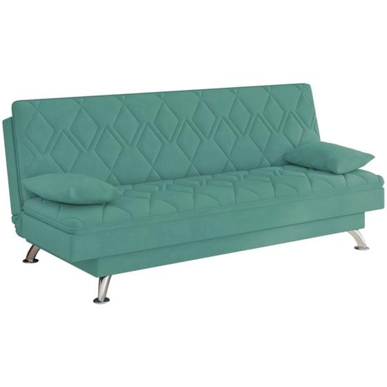 Imagem de Sofa Cama 3 Lugares 193 cm Eva Veludo SL 946 Moll