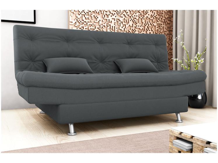 Imagem de Sofá-cama 3 Lugares Casal Reclinável Veludo Matrix Salomé