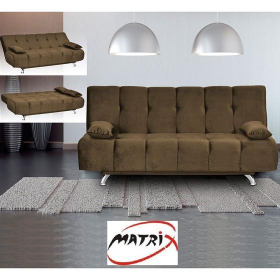 Imagem de Sofá Cama Eloá Casal 3 Posições de Montagem - Matrix