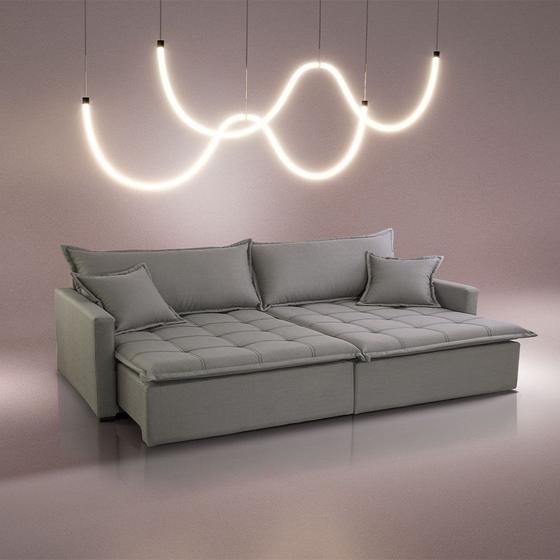 Imagem de Sofá Cama Flora 02 Módulos de 100cm Br 15cm Meu Sofá Online