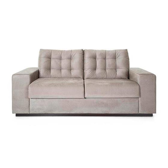 Sofá-Cama Herval Space, com Colchão de Casal, 3 Lugares, Camurça Cinza Menor preço em Sofá-Cama Herval Space, com Colchão de Casal, 3 Lugares, Camurça Cinza