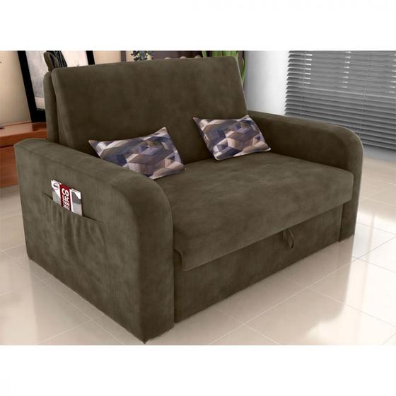 Sofá Cama Matrix Lady Day 4 Lugares Menor preço em Sofá Cama Matrix Lady Day 4 Lugares