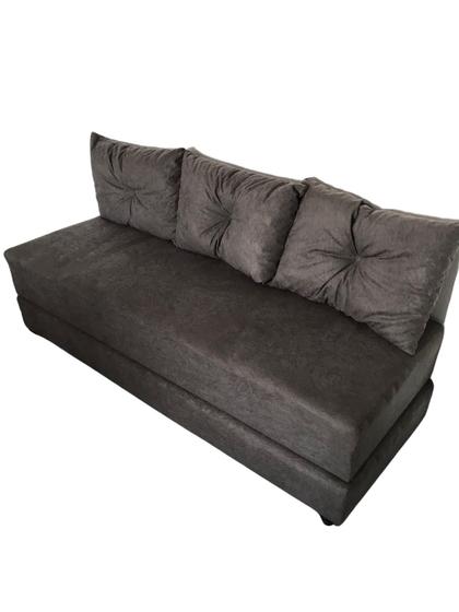 Imagem de Sofá Cama Modular em Tecido Sued