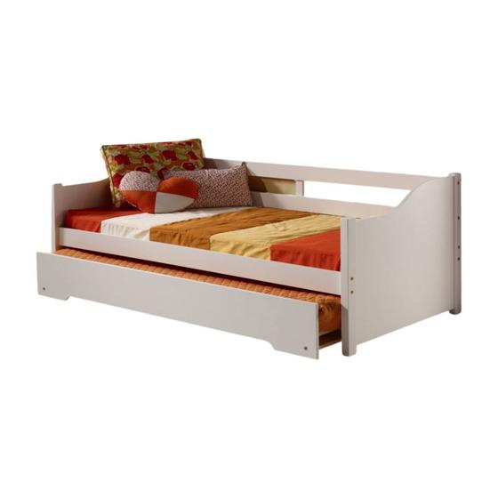 Imagem de Sofá Cama Nancy Com Cama Auxiliar Madeira Maciça Weihermann