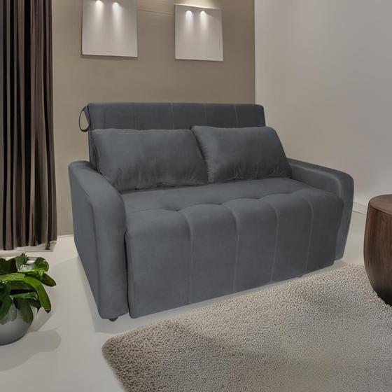 Sofá Cama para Sala de Estar Amora New Veludo Matrix Menor preço em Sofá Cama para Sala de Estar Amora New Veludo Matrix