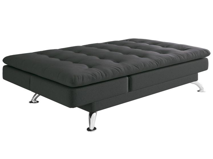 Imagem de Sofá-cama Suede Reclinável Linoforte