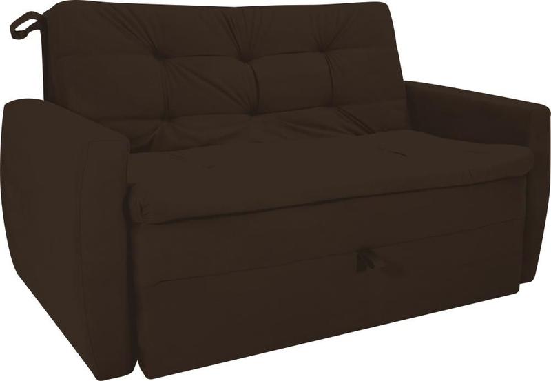 Imagem de Sofá Cama2 Lugares Meg Marrom Matrix