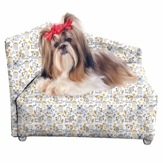 Sofa caminha Pet Juli Cachorros E Gatos Cores Menor preço em Sofa caminha Pet Juli Cachorros E Gatos Cores