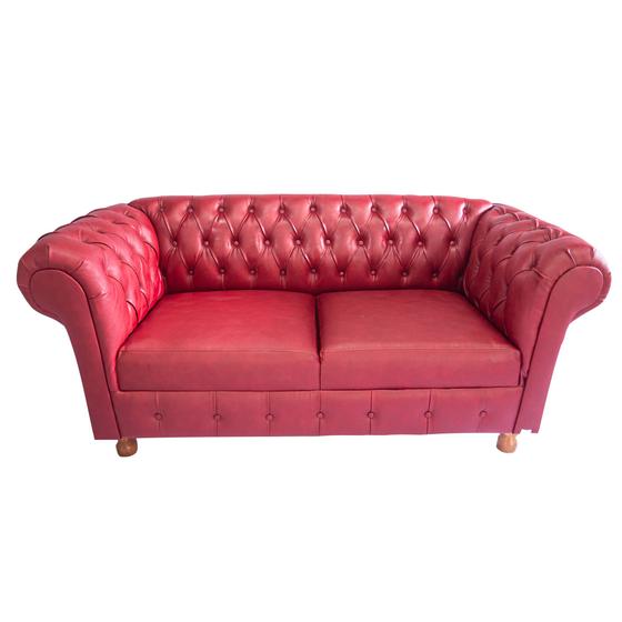 Imagem de Sofa chesterfield duque 1.80 c. ecologico pronta entrega