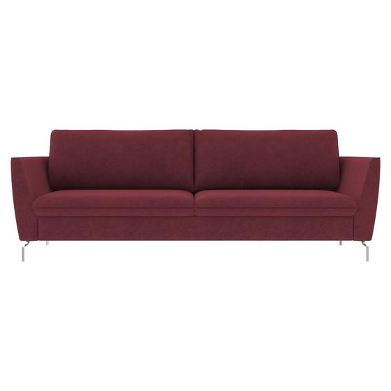 Imagem de Sofá Decorativo Sala de Estar 190cm Olívia Suede Bordô G52 - Gran Belo