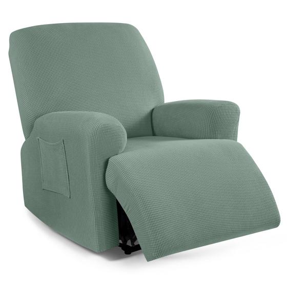 Imagem de Sofá Elástico Reclinável TAOCOCO - 1 Assento - Cor Verde Sálvia
