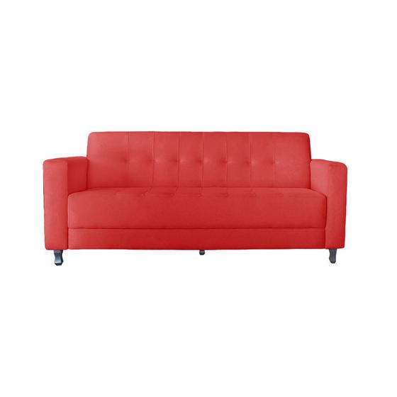 Imagem de Sofa Elegance Suede Vermelho - AM Interiores