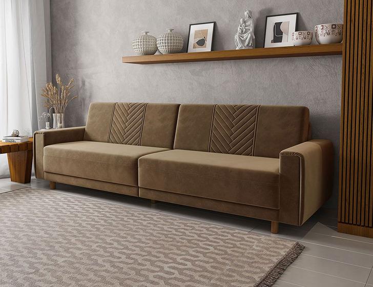 Sofá Fixo Vegas 2Lug 2,36m Ame Sofá Sofás Magazine Luiza