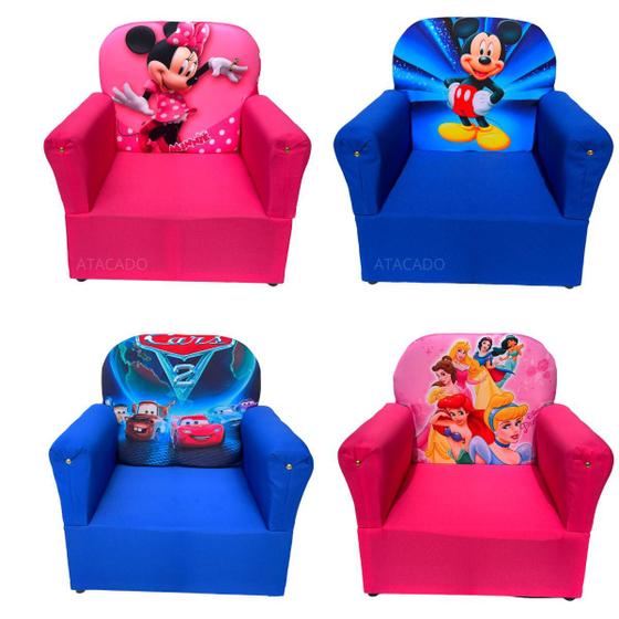 Sofa Infantil Mini Poltrona Puff Criança 1 A 5 Anos Puffe Pufe