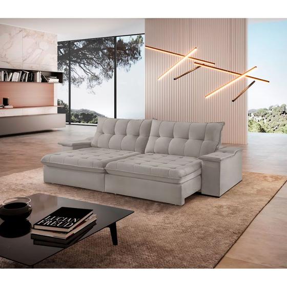 Imagem de Sofá Lua Veludo 02 Módulos 120 cm B25cm Meu Sofá Online