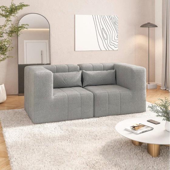 Imagem de Sofá Modular 02 Módulos de Canto Easybox Cabecasa Madeiramadeira
