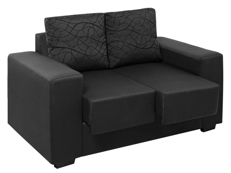 Sofá Retrátil 2 Lugares Vienna Gralha Azul Sofás Magazine Luiza