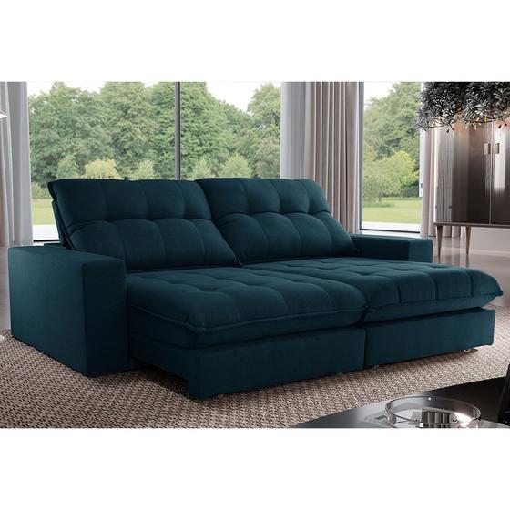 Imagem de Sofa Retrátil Dublin 2,90m Mola Ensacada 05 Lugares Txr