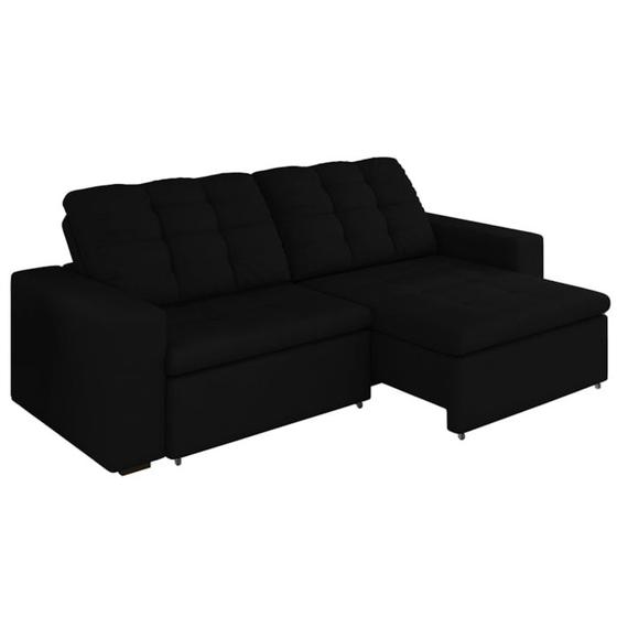 Imagem de Sofa Retratil E Reclinavel 210 cm Max Veludo SL 944 Moll