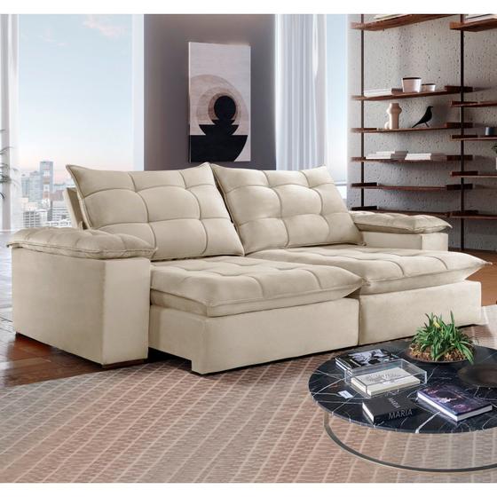 Imagem de Sofa Retrátil e Reclinável 5 Lugares 290cm Espanha Celflex