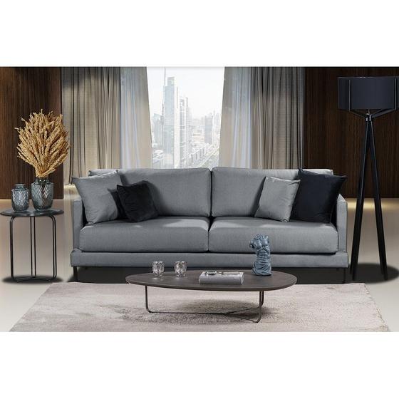 Imagem de SofA SAo Luiz Living 4 Lugares 2.20 MT Linho Corriente Sofatec