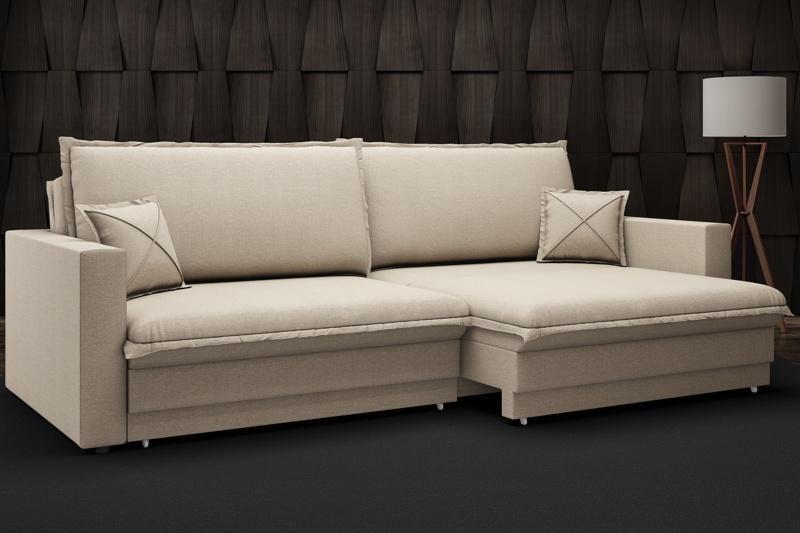 Imagem de Sofá Tango 2,20m sem caixa, Retrátil e Reclinável Linho Soft Bege - NETSOFAS