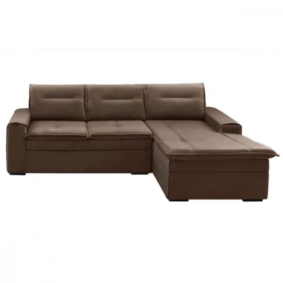 Imagem de Sofa Viena Imperador 2 Lugares Com Chaise Lado Direito 2,26m