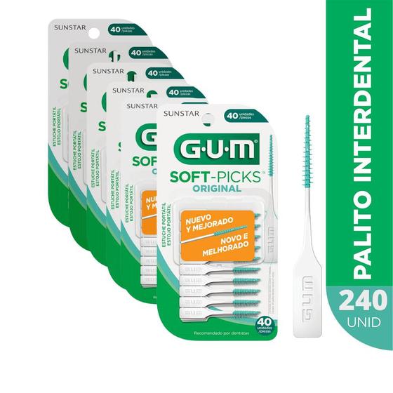 Imagem de Soft-Picks GUM  Palito Interdental  240 unidades