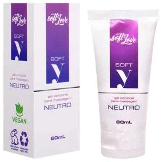 Imagem de Soft Y Lubrificante Neutro 60Ml Soft Love