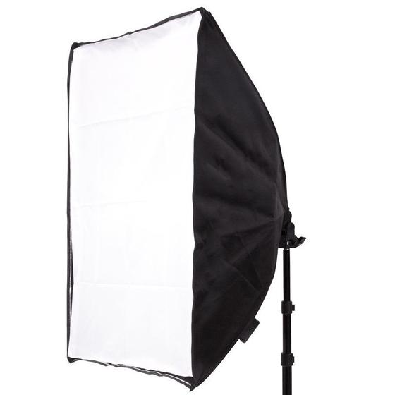 Imagem de Softbox 50x70cm com Soquete E-27 Embutido para Estúdio Fotográfico