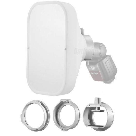 Imagem de Softbox Difusor Para Flash Speedlite Cabeça Redonda e Retangular Godox Ml-cs1625