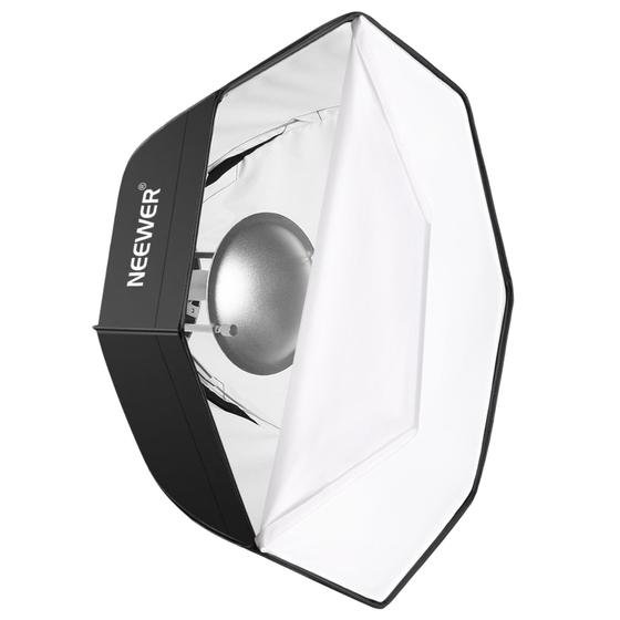 Imagem de Softbox e Beauty Dish 60cm Neewer Bowens - Kit de Iluminação para Fotografia