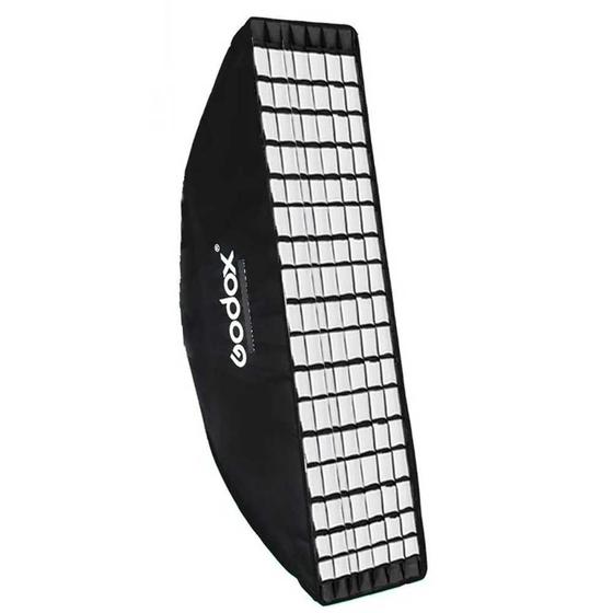 Imagem de Softbox Godox SB-WB 35x160cm Retangular Strip Light com Grid para Flash com Sistema Bowen