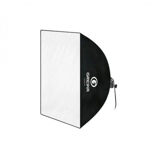 Imagem de Softbox Greika 40X40 com soquete para lâmpada E27